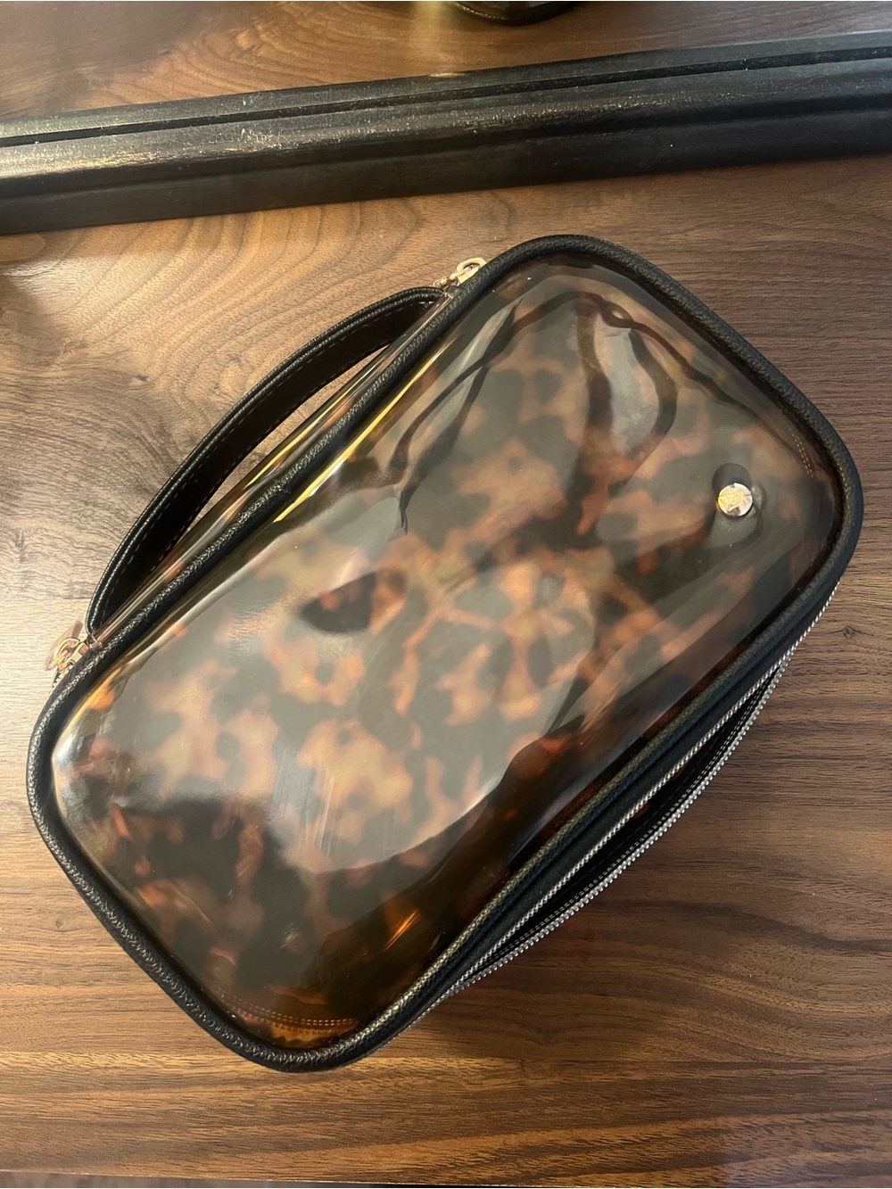 Stephanie Johnson Tortoise Makeup Case Medium